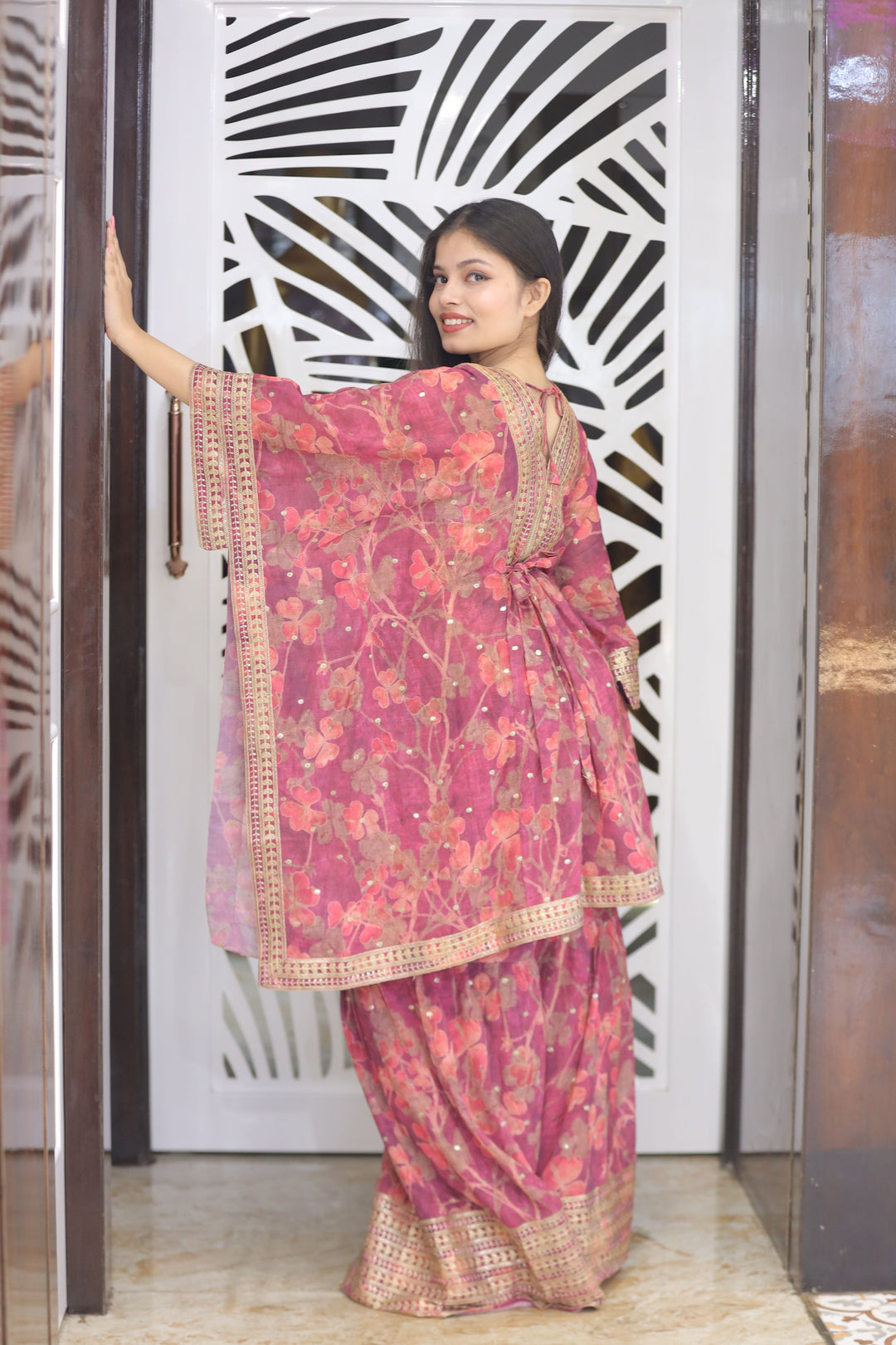 Kaftan Kurti with Garara