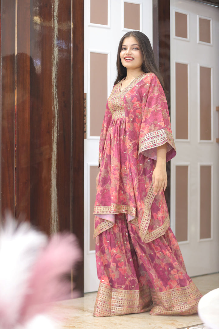 Kaftan Kurti with Garara