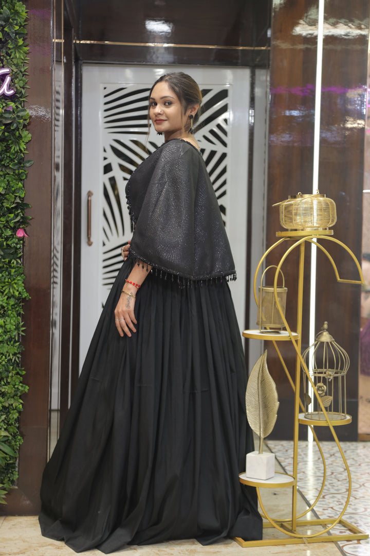 Elegant Black Lehenga