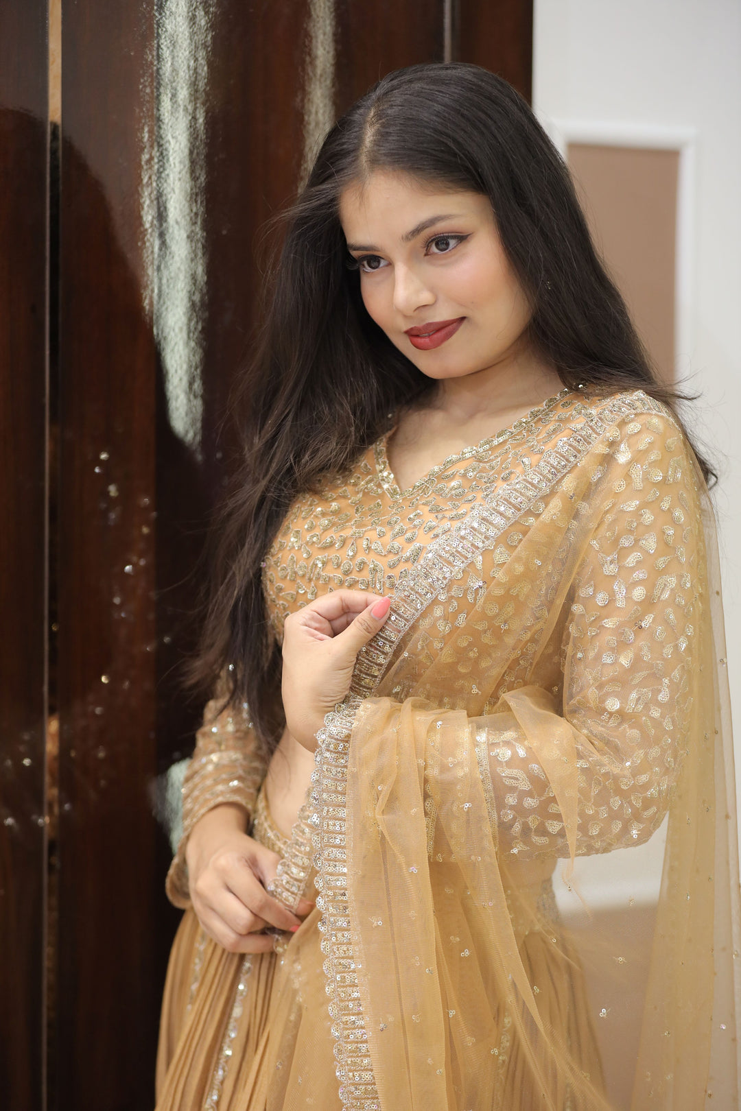 Radiant Golden Lehenga