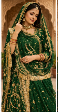 Bottle Green Poshak