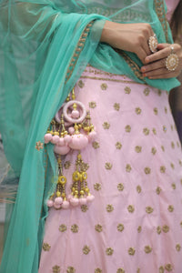 Pink Premium And Elegant Modal Silk Lehenga For Women