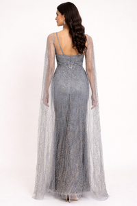 Statement Halter Evening Gown
