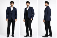Designer Check-Lined Blazer