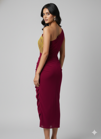 One-Shoulder one piece