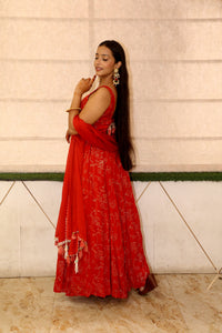 Maroon Premium Georgette Kurta Set For Women